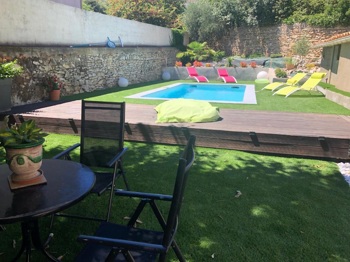 Villa Calme Avec Piscine Privee Nimes Nîmes Exterior foto